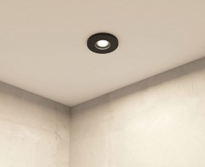 DK2036-BK Встраиваемый светильник влагозащ., IP 44, до 15 Вт, GU10, LED, черный, алюминий в Ишиме - ishim.ok-mebel.com | фото 7