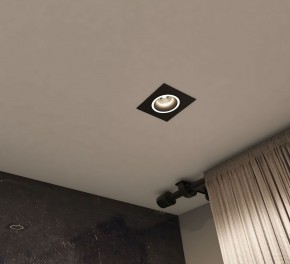 DK2061-BK Встраиваемый светильник IP 20, до 15 Вт, GU10, LED, черный, алюминий в Ишиме - ishim.ok-mebel.com | фото 4