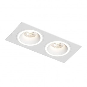 DK2062-WH Встраиваемый светильник, IP 20, до 15 Вт, GU10, LED, белый, алюминий в Ишиме - ishim.ok-mebel.com | фото