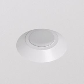 DK2081-WH Встраиваемый точечный светильник для натяжных ПВХ потолков INVIZ, IP 20, до 9 Вт, GU10, LED, белый, ABS-пластик в Ишиме - ishim.ok-mebel.com | фото 2