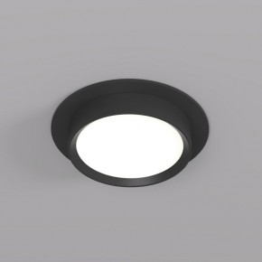 DK2090-BK Встраиваемый светильник FLAT, IP 20, до 15 Вт, GX53, LED, черный, алюминий в Ишиме - ishim.ok-mebel.com | фото
