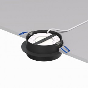 DK2090-BK Встраиваемый светильник FLAT, IP 20, до 15 Вт, GX53, LED, черный, алюминий в Ишиме - ishim.ok-mebel.com | фото 4