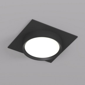 DK2091-BK Встраиваемый светильник FLAT, IP 20, до 15 Вт, GX53, LED, черный, алюминий в Ишиме - ishim.ok-mebel.com | фото