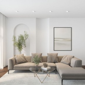 DK2091-WH Встраиваемый светильник FLAT, IP 20, до 15 Вт, GX53, LED, белый, алюминий в Ишиме - ishim.ok-mebel.com | фото 5