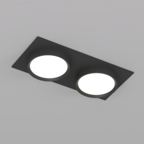 DK2092-BK Встраиваемый светильник FLAT, IP 20, до 15 Вт, GX53, LED, черный, алюминий в Ишиме - ishim.ok-mebel.com | фото 4