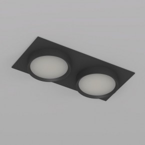 DK2092-BK Встраиваемый светильник FLAT, IP 20, до 15 Вт, GX53, LED, черный, алюминий в Ишиме - ishim.ok-mebel.com | фото 5