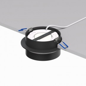 DK2100-BK Встраиваемый светильник NIKO, IP 20, до 15 Вт, GX53, LED, черный, акрил, алюминий в Ишиме - ishim.ok-mebel.com | фото 4