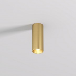 DK2615-SB Накладной светильник SHINE TUBE со светодиодом, D45*H115, IP20, 3000К, 7W, RA?90, сатинированная латунь, алюминий в Ишиме - ishim.ok-mebel.com | фото