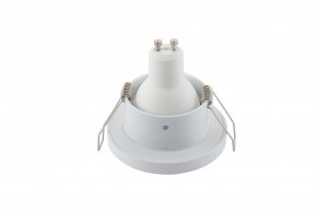 DK3012-WH Встраиваемый светильник влагозащ., IP 44, 50 Вт, GU10, белый, алюминий в Ишиме - ishim.ok-mebel.com | фото 5