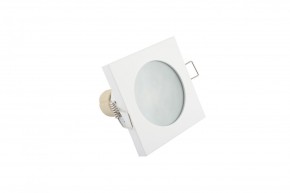 DK3014-WH Встраиваемый светильник влагозащ., IP 44, 50 Вт, GU10, белый, алюминий в Ишиме - ishim.ok-mebel.com | фото 4