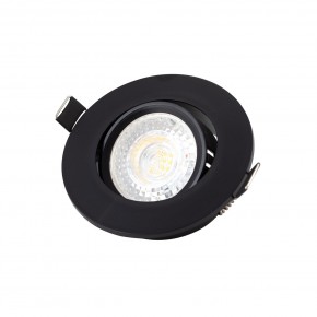 DK3020-BK Встраиваемый светильник, IP 20, 10 Вт, GU5.3, LED, черный, пластик в Ишиме - ishim.ok-mebel.com | фото 2