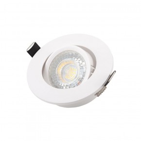 DK3020-WH Встраиваемый светильник, IP 20, 10 Вт, GU5.3, LED, белый, пластик в Ишиме - ishim.ok-mebel.com | фото 3