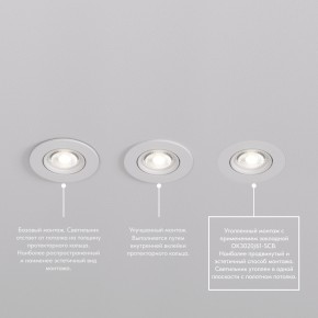 DK3020-WH Встраиваемый светильник, IP 20, 10 Вт, GU5.3, LED, белый, пластик в Ишиме - ishim.ok-mebel.com | фото 6