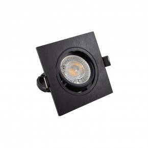 DK3021-BK Встраиваемый светильник, IP 20, 10 Вт, GU5.3, LED, черный, пластик в Ишиме - ishim.ok-mebel.com | фото 2
