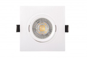 DK3021-WH Встраиваемый светильник, IP 20, 10 Вт, GU5.3, LED, белый, пластик в Ишиме - ishim.ok-mebel.com | фото 2