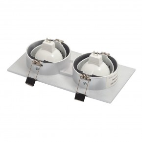 DK3022-CM Встраиваемый светильник, IP 20, 10 Вт, GU5.3, LED, серый, пластик в Ишиме - ishim.ok-mebel.com | фото 4