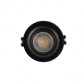 DK3024-BK Встраиваемый светильник, IP 20, 10 Вт, GU5.3, LED, черный, пластик в Ишиме - ishim.ok-mebel.com | фото 2