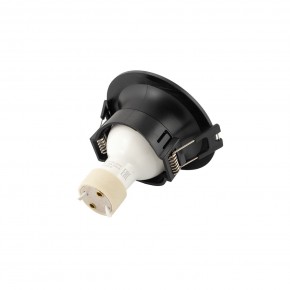 DK3024-BK Встраиваемый светильник, IP 20, 10 Вт, GU5.3, LED, черный, пластик в Ишиме - ishim.ok-mebel.com | фото 3