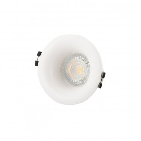 DK3024-WH Встраиваемый светильник, IP 20, 10 Вт, GU5.3, LED, белый, пластик в Ишиме - ishim.ok-mebel.com | фото