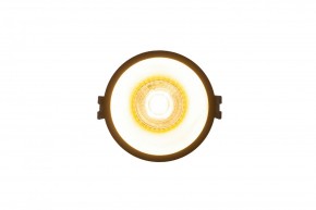 DK3026-BG Встраиваемый светильник, IP 20, 10 Вт, GU5.3, LED, черный/золотой, пластик в Ишиме - ishim.ok-mebel.com | фото 2