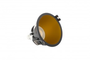 DK3026-BG Встраиваемый светильник, IP 20, 10 Вт, GU5.3, LED, черный/золотой, пластик в Ишиме - ishim.ok-mebel.com | фото 4