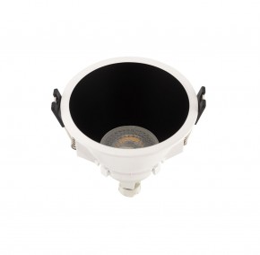 DK3026-WB Встраиваемый светильник, IP 20, 10 Вт, GU5.3, LED, белый/черный, пластик в Ишиме - ishim.ok-mebel.com | фото 2