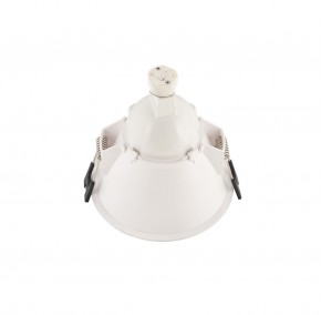 DK3026-WB Встраиваемый светильник, IP 20, 10 Вт, GU5.3, LED, белый/черный, пластик в Ишиме - ishim.ok-mebel.com | фото 4