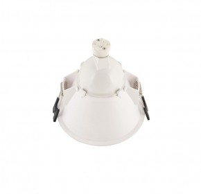 DK3026-WG Встраиваемый светильник, IP 20, 10 Вт, GU5.3, LED, белый/золотой, пластик в Ишиме - ishim.ok-mebel.com | фото 3