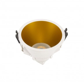 DK3026-WG Встраиваемый светильник, IP 20, 10 Вт, GU5.3, LED, белый/золотой, пластик в Ишиме - ishim.ok-mebel.com | фото 2