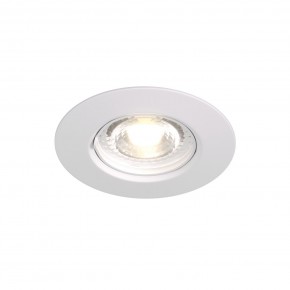 DK3028-WH Встраиваемый светильник, IP 20, 10 Вт, GU5.3, LED, белый, пластик в Ишиме - ishim.ok-mebel.com | фото 5