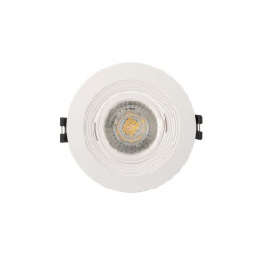 DK3029-WH Встраиваемый светильник, IP 20, 10 Вт, GU5.3, LED, белый, пластик в Ишиме - ishim.ok-mebel.com | фото 1