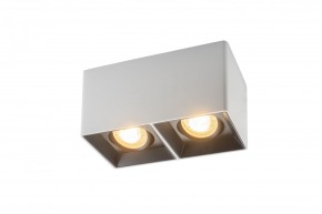DK3035-WB Светильник накладной IP 20, 10 Вт, GU5.3, LED, белый/черный, пластик в Ишиме - ishim.ok-mebel.com | фото