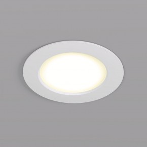 DK3046-WH Встраиваемый светильник, IP 20, 5Вт, LED, белый, пластик в Ишиме - ishim.ok-mebel.com | фото
