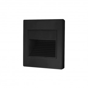 DK3050-BK Светильник встраиваемый в стену, IP 20, LED 3000, 1 Вт, черный пластик в Ишиме - ishim.ok-mebel.com | фото