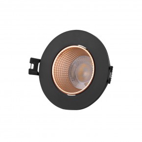 DK3061-BBR Встраиваемый светильник, IP 20, 10 Вт, GU5.3, LED, черный/бронзовый, пластик в Ишиме - ishim.ok-mebel.com | фото