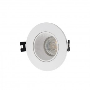 DK3061-WH Встраиваемый светильник, IP 20, 10 Вт, GU5.3, LED, белый/белый, пластик в Ишиме - ishim.ok-mebel.com | фото