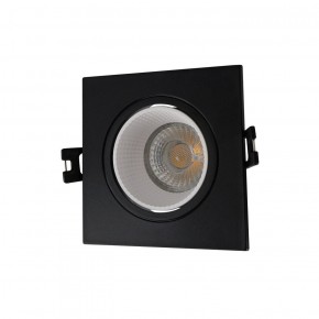 DK3071-BK+WH Встраиваемый светильник, IP 20, 10 Вт, GU5.3, LED, черный/белый, пластик в Ишиме - ishim.ok-mebel.com | фото