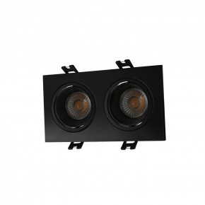 DK3072-BK Встраиваемый светильник, IP 20, 10 Вт, GU5.3, LED, черный/черный, пластик в Ишиме - ishim.ok-mebel.com | фото