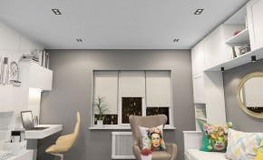 DK3072-BK+WH Встраиваемый светильник, IP 20, 10 Вт, GU5.3, LED, черный/белый, пластик в Ишиме - ishim.ok-mebel.com | фото 2