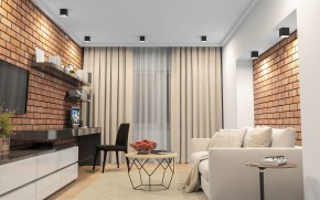 DK3080-BW+BK Светильник накладной IP 20, 10 Вт, GU5.3, LED, черно-белый/черный, пластик в Ишиме - ishim.ok-mebel.com | фото 2