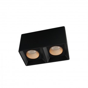 DK3085-BK+BR Светильник накладной IP 20, 10 Вт, GU5.3, LED, черный/бронзовый, пластик в Ишиме - ishim.ok-mebel.com | фото