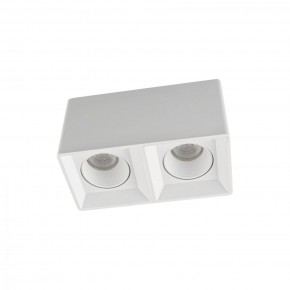 DK3085-WH Светильник накладной IP 20, 10 Вт, GU5.3, LED, белый/белый, пластик в Ишиме - ishim.ok-mebel.com | фото