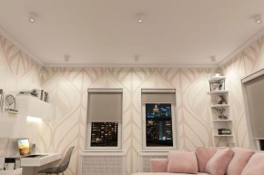 DK3090-WH+CH Светильник накладной IP 20, 10 Вт, GU5.3, LED, белый/хром, пластик в Ишиме - ishim.ok-mebel.com | фото 2