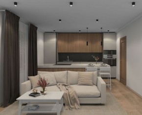 DK4013-BK Светильник накладной IP 20, 5 Вт, LED 4000, черный, алюминий/акрил в Ишиме - ishim.ok-mebel.com | фото 3