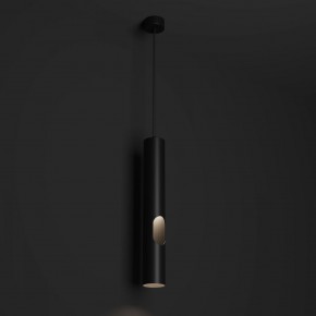 DK4045-BK Подвесной светильник, с декоративным вырезом, IP 20, до 15 Вт, LED, GU10, черный, алюминий в Ишиме - ishim.ok-mebel.com | фото 2