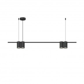 DK4061-BK Подвесной светильник ORBIT, IP20, 4xGU10 LED до 15 Вт, черный матовый, алюминий в Ишиме - ishim.ok-mebel.com | фото 3