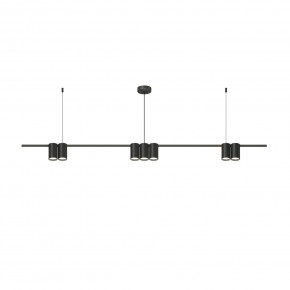 DK4063-BK Подвесной светильник ORBIT, IP20, 7xGU10 LED до 15 Вт, черный матовый, алюминий в Ишиме - ishim.ok-mebel.com | фото 3