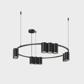 DK4065-BK Подвесной светильник ORBIT, IP20, 10xGU10 LED до 15 Вт, черный матовый, алюминий в Ишиме - ishim.ok-mebel.com | фото