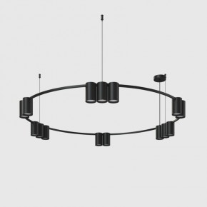 DK4067-BK Подвесной светильник ORBIT, IP20, 15xGU10 LED до 15 Вт, черный матовый, алюминий в Ишиме - ishim.ok-mebel.com | фото 2