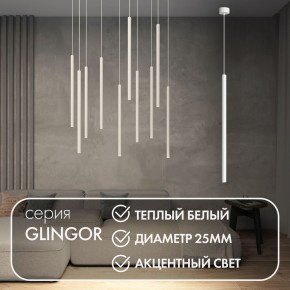 DK4303-WH Подвесной светильник со встроенным светодиодом, 5W, IP 20, 3000K, белый, алюминий в Ишиме - ishim.ok-mebel.com | фото 3